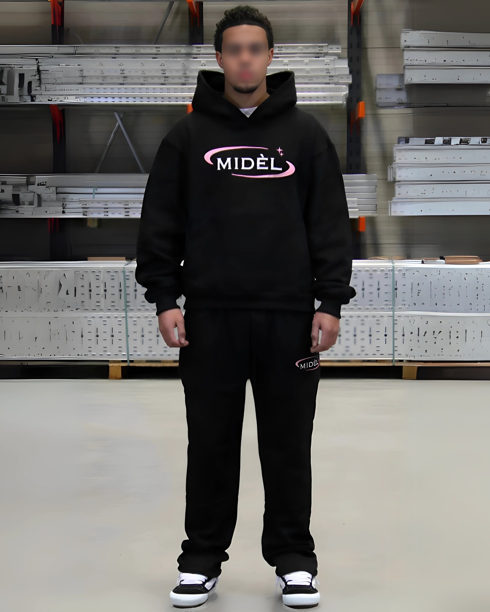 MIDÈL ARC TRACKSUIT BLACK